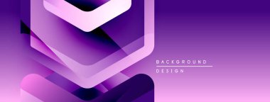 Soyut mor katmanlar modern arkaplan oluşturur. Gradyan gölgeler, dijital tasarımlar için uygun, dinamik görsel efekt sunar.