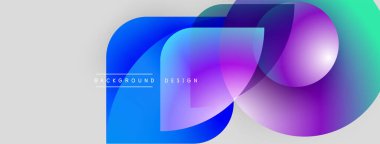 Soyut akışkan şekiller, canlı renklerin karışımı. Modern tasarım elementleri dinamik görsel etki yaratır. Gradyan renkler kompozisyona hakim.