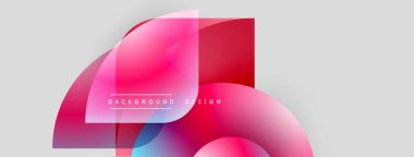 Soyut sıvı şekilleri örtüşür ve canlı renk değişimleri yaratır. Arka planlar ve sunumlar için modern tasarım öğesi. Minimalist estetik.