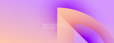 Soyut eğim arkaplanı. Yumuşak pembe, mor pürüzsüz bir karışım. Minimalist tasarım metin örtüsü, basit şekiller içerir. Modern estetik.