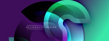 Soyut gradyanlar harmanlanarak dinamik eğriler oluşturur. Mor deniz mavisi rengine geçişler modern arkaplan tasarımı oluşturur. Mevcut en küçük metin.