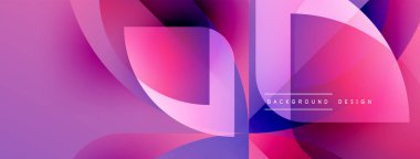 Soyut akışkan şekiller, canlı pembeler, morlar, maviler modern arka plan yaratır. Gradyan renkler sorunsuz ve dinamik görsel efekt ile harmanlanır.