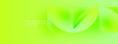 Parlak yeşil soyut arka plan. Pürüzsüz gradyanlar akışkan şekiller, modern tasarım elementleri yaratır. Minimalist estetik, canlı renk paleti.