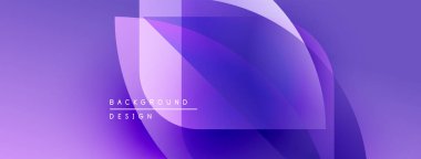 Soyut mor arkaplan. Katmanlı şekiller dinamik görsel efektler yaratır. Modern tasarım dijital projeler için uygundur. Yumuşak gradyanlar zarafet sunar.