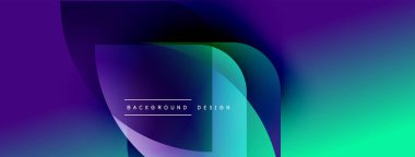 Soyut eğim arkaplanı. Mor, mavi, yeşil renkler düzgün bir şekilde harmanlanır. Dijital projeler için modern tasarım öğesi. Metin arkaplan tasarımı okur.