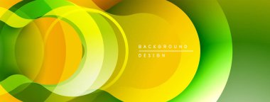 Soyut, enerjik katmanlar akışkan ve dinamik bileşimler yaratır. Sarılar, portakallar, yeşiller kusursuz bir şekilde harmanlanır. Modern tasarım ögesi.