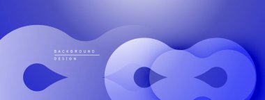 Soyut mavi dalgalar akış tasarımı yaratır. Yumuşak eğimler derinliği, modern estetiği akla getiriyor. Minimalist kompozisyon, rahatlatıcı görsel deneyim.