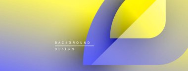 Soyut eğim arkaplanı. Sarı, mor renkler düzgün bir şekilde harmanlanır. Minimalist tasarım metin arkaplan tasarımı içerir. Modern estetik.