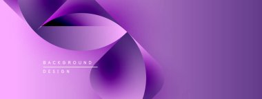 Soyut mor tasarım akışkan şekiller, gradyanlar içerir. Özgeçmiş ve sunumlar için minimalist bir tarz. Modern estetik.
