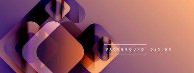 Soyut geometrik şekiller örtüşür, canlı bir değişim etkisi yaratır. Arkaplan ve sunumlar için uygun modern tasarım.