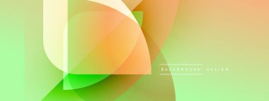 Soyut gradyan şekiller örtüşür, canlı ve modern arkaplan yaratır. Yumuşak renkler karışımı, pürüzsüz görsel deneyim sunar.