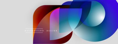 Soyut akışkan şekiller örtüşüyor, canlı renk değişimleri yaratıyor. Arka planlar ve sunumlar için modern tasarım öğesi. Yumuşak geçişler, dinamik kompozisyon.