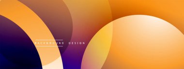 Soyut gradyanlar örtüşüyor, sıcak renk şeması oluşturuyor. Modern tasarım pürüzsüz geçişler, canlı renkler içerir. Metin arkaplan tasarımı okur.