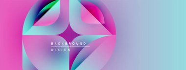 Soyut gradyanlar harmanlanarak canlı pembeler, maviler ve morlar yaratır. Modern tasarım akıcılık, enerji, görsel cazibe.