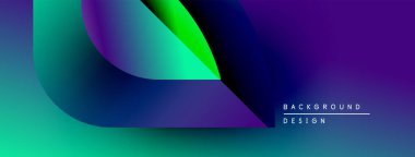 Soyut gradyanlar harmanlanarak, dinamik görsel akış yaratır. Canlı turkuaz, mor, yeşil renkler kompozisyona hakim. Modern tasarım ögesi.