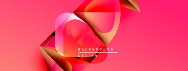 Soyut pembe tasarım akışkan şekiller, gradyanlar içerir. Metin arka plan tasarımı okur. Modern, canlı görsel kompozisyon.