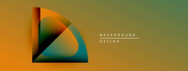 Soyut geometrik tasarım. Renkler karışıyor, dinamik görsel efekt yaratıyor. Minimalist tarz, modern estetik. Arkaplan ögeleri mevcut.