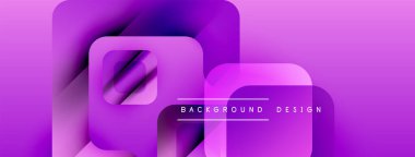 Soyut mor katmanlar modern arkaplan oluşturur. Geometrik şekiller örtüşür, dinamik görsel efekt oluşturur. Pürüzsüz gradyanlar tasarımı geliştirir.