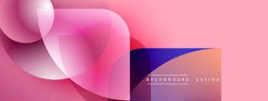 Soyut pembe arka plan akış şekilleri, gradyanlar. Modern tasarım elementleri dinamik görsel doku oluşturur. Metin arkaplan tasarımı okur.