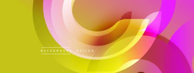 Soyut renkli dalgalar, dinamik şekiller, modern tasarım. Gradyan renkler harmanlanarak canlı bir görsel deneyim yaratıyor. Arkaplanda pürüzsüz geçişler.