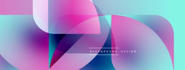 Soyut sıvı şekilleri örtüşür ve canlı renk değişimleri yaratır. Modern tasarım pürüzsüz geçişler, dinamik bileşimler içerir.