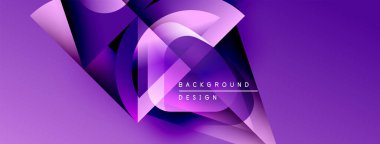 Soyut mor tasarım akışkan şekiller, gradyanlar içerir. Metin elemanları ve dinamik bileşimi olan modern arkaplan.
