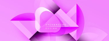 Soyut pembe arka plan akış şekilleri, gradyanlar. Modern tasarım elementleri dinamik görsel deneyimler yaratır. Mevcut en küçük metin.