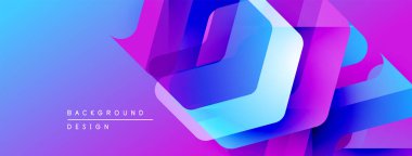 Soyut eğim arkaplanı. Canlı mavi, mor renkler dinamik kompozisyon yaratır. Modern tasarım elementleri parlak görsel cazibe sunar.