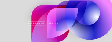 Soyut canlı katmanlar örtüşüyor. Gradyan renkler harmanlanarak modern arkaplan tasarımı oluşturuldu. Metin arkaplan tasarımı okur.