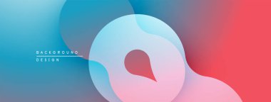 Soyut akışkan şekiller harmanlanarak, canlı bir arkaplan oluşturur. Yumuşak kıvrımlar, modern tasarım, görsel uyum mevcut..