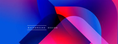 Soyut enerjik tasarım. Üst üste binen şekiller dinamik renk değişimleri yaratır. Metin arka plan tasarımı okur. Modern estetik.