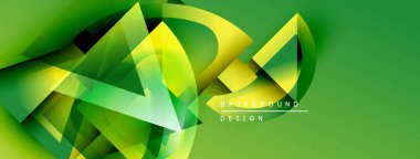 Soyut yeşil tasarım dinamik şekiller, gradyanlar içerir. Modern arka plan hareket, enerji ve yenilik öneriyor. Canlı renkler görsel etki yaratır.