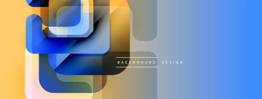 Soyut geometrik şekiller, canlı renkler, modern tasarım. Gradyan karışımları dinamik görsel efekt yaratır. En küçük metin örtüsü mevcut.