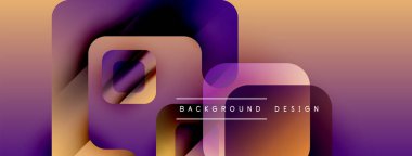 Soyut geometrik şekiller örtüşür, canlı bir değişim etkisi yaratır. Arkaplan ve sunumlar için uygun modern tasarım.