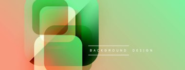 Soyut geometrik şekiller örtüşür, canlı gradyanlar yaratır. Yumuşak renkler harmanlanarak modern arkaplan tasarımı oluşturur. Minimalist estetik.