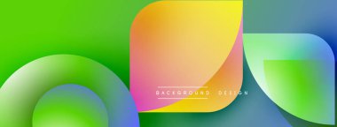 Soyut enerji eğimleri çakışıyor, dinamik görsel akış yaratıyor. Modern tasarım elementleri akıcılık, enerji, pozitiflik.