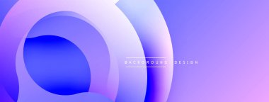 Soyut akışkan şekiller, mavi mor gradyan. Modern tasarım, pürüzsüz kıvrımlar dinamik görsel efekt yaratır. Minimalist arkaplan dokusu.