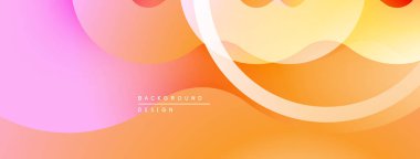 Soyut akışkan şekiller, sıcak renkler karışımı. Yumuşak gradyanlar modern arkaplan tasarımı yaratır. Minimalist estetik, pürüzsüz geçişler görünür..