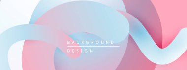 Soyut akışkan şekiller, pastel renklerin karışımı. Yumuşak gradyanlar modern arkaplan tasarımı yaratır. Minimalist estetik, temiz kompozisyon.