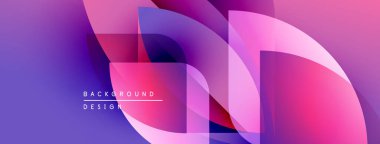 Soyut sıvı şekiller, canlı mor, pembe renkler. Modern tasarım elementleri dinamik görsel deneyimler yaratır. Arkaplan özellikleri katmanlı biçimler.