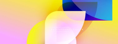 Soyut renk değişimleri çakışıyor, dinamik görsel etki yaratıyor. Yumuşak renkler harmanlanır, modern arkaplan tasarımı oluşturulur.