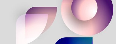 Soyut şekiller, değişken renkler, modern tasarım. Yumuşak renkler karışıyor, görsel ilgi yaratıyor. Minimalist estetik, temiz çizgiler mevcut.