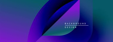 Soyut sıvı şekilleri mor, mavi renkleri harmanlıyor. Gradyan arka plan modern görsel efekt yaratır. Metin arkaplan tasarımı okur.