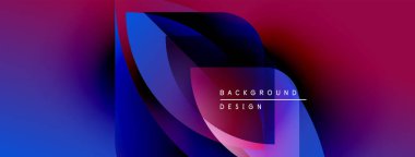 Soyut enerjik tasarım. Sıvı şekiller mor, mavi ve pembe renkleri harmanlıyor. Modern estetik, dijital arkaplanlar ve sunumlar için uygun.