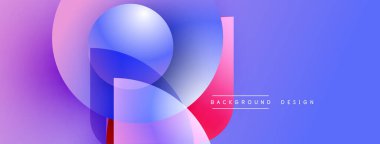 Soyut sıvı şekiller harmanlanarak canlı mor, mavi ve pembe renkler yaratır. Arkaplan, pankart ve sunumlar için modern tasarım ögesi.