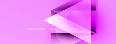 Soyut pembe tasarım geometrik şekiller, gradyanlar, gölgeler içerir. Metin arkaplan tasarımlı modern arkaplan. Minimalist stil.