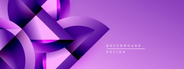 Soyut mor tasarım akış şekilleri, gradyanlar, dinamik bileşimler içerir. Arka planlar ve sunumlar için modern estetik.