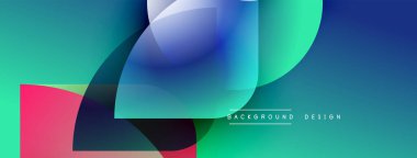 Soyut renk değişimleri çakışıyor. Modern tasarım canlı renkler, pürüzsüz geçişler, dinamik kompozisyon içerir. Arkaplanda akıcılık ve enerji var..