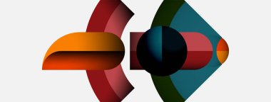 Soyut şekiller örtüşür, dinamik bileşim yaratır. Renkler harmanlanır, modern görsel deneyim oluşturur. Minimalist tasarım, temiz estetik.