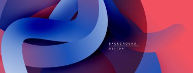 Soyut akışkan şekiller, canlı renkler. Gradyan karışımları dinamik görsel doku oluşturur. Arka planlar için modern tasarım ögesi.